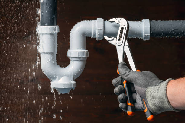 Professional Plumbing technician working in Brownsboro, TX